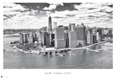 Poster New York City Airview 91,5x61cm