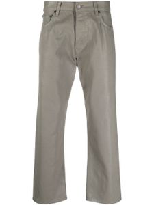 Haikure pantalon en coton à coupe droite - Gris