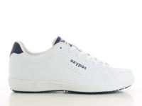 Oxypas Comfortabele Leren Veter Schoen Evan | Wit | Maat 40 - 00,154,135,40