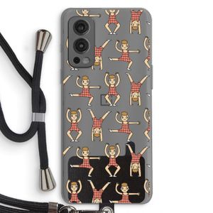 Gymboys: OnePlus Nord 2 5G Transparant Hoesje met koord