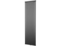 Plieger Antika Retto 7253244 radiator voor centrale verwarming Zwart, Grafiet 1 kolom Design radiator