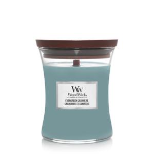 WoodWick Evergreen cashmere medium candle