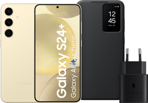 Samsung Galaxy S24 Plus 256GB Geel 5G + Starterspakket