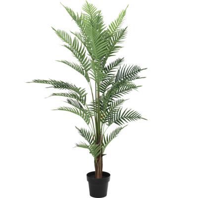 Kunst palmboom - in pot - 150 cm - kunstplant - voor binnen