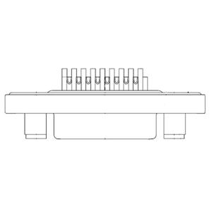 Molex 1731100036 D-sub connector Aantal polen: 15 Soldeerkelk 1 stuk(s) Bulk