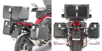 GIVI PLO_CAM Zijkofferhouders, Motorspecifieke bagage, PLO1179CAM