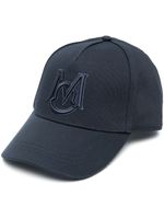 Moncler casquette à logo brodé - Bleu Moncler casquette à logo brodé - Bleu