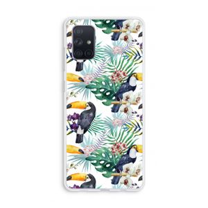 Tukans: Galaxy A71 Transparant Hoesje