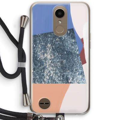 Billy: LG K10 (2017) Transparant Hoesje met koord