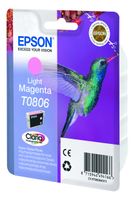 Epson Hummingbird Singlepack Light Magenta T0806 Claria Photographic Ink - thumbnail