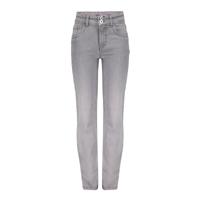 Frankie & Liberty winter jeansbroek meisjes - licht grijs - bootcut fit