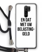 Belastinggeld: Xiaomi Redmi 9 Transparant Hoesje met koord