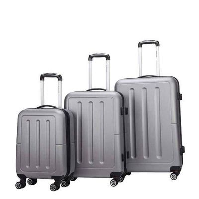 Decent trolleyset Neon-Fix 3 stuks grijs Decent trolleyset Neon-Fix 3 stuks grijs