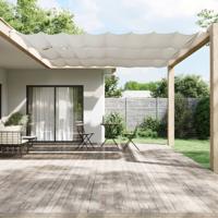 VidaXL Luifel verticaal 140x800 cm oxford stof wit