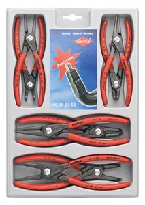 Knipex Borgveertangen set type 48 + 49 8-delig - 00 20 04 SB - 002004SB