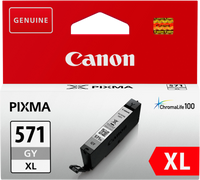 Canon CLI-571GY XL Origineel Grijs 1 stuk(s) - thumbnail