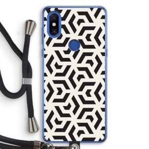 Crazy pattern: Xiaomi Mi Mix 3 Transparant Hoesje met koord