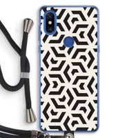 Crazy pattern: Xiaomi Mi Mix 3 Transparant Hoesje met koord