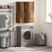 Wandkast Wandgemonteerd Bruin 69.5 x 34 x 90 cm Bewerkt hout