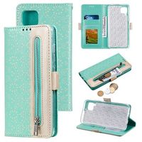 Huawei P40 Lite Wallet Case met kantpatroon - Groen - thumbnail