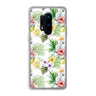 Gele kuif: OnePlus 8 Pro Transparant Hoesje