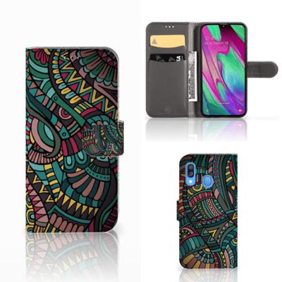 Samsung Galaxy A40 | Telefoon Hoesje | Aztec