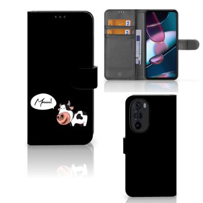 Motorola Edge 30 Pro Leuk Hoesje Cow Motorola Edge 30 Pro Leuk Hoesje Cow