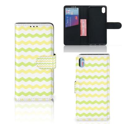 Xiaomi Redmi 7A | Telefoon Hoesje | Waves Yellow