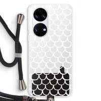 Dakpannetjes: Huawei P50 Transparant Hoesje met koord