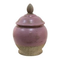 Clayre & Eef Roze Decoratieve pot Ø 19*26 cm 6CE1383