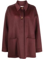 AERON veste Crane en laine mélangée - Rouge