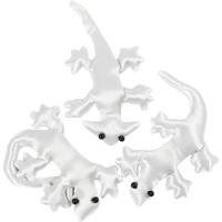 Creativ Company Creepy-crawly textiel, afm 10-14 cm, wit, 3 stuk/ 1 doos