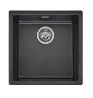 Reginox Texel 40 x 40 black silvery spoelbak