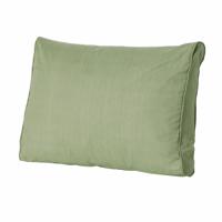 Madison loungekussen Basic 73 x 43 cm katoen/polyester groen - thumbnail
