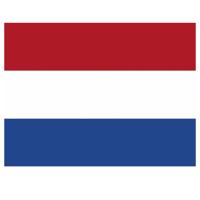 Landen thema vlag Nederland 90 x 150 cm feestversiering