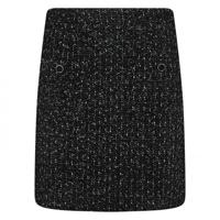 Nukus - Zwart | Dames | Rok | Zwart | 4XL | regular | Kamst mode