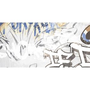 Wandtegels Energieker City Plaster Graffiti 60x120 cm Mat White Energieker