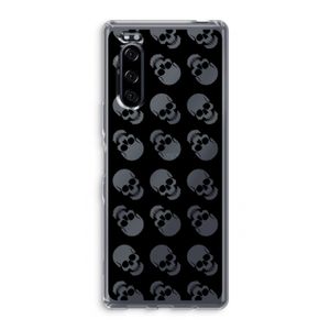 Musketon Skulls: Sony Xperia 5 Transparant Hoesje