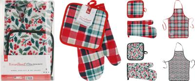 Ovenwant pannenlap schort set - Nampook