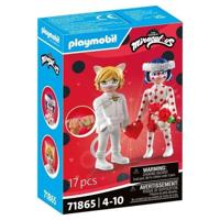 PLAYMOBIL 71865 Ladybug & Cat Noir Bruiloft, Miraculous, 17 onderdelen, vanaf 4 jaar