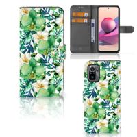 Xiaomi Redmi Note 10S | 10 4G | Poco M5s Hoesje Orchidee Groen Xiaomi Redmi Note 10S | 10 4G | Poco M5s Hoesje Orchidee Groen