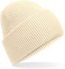 Beechfield CB385R Classic Engineered Deep Cuffed Beanie - Vanilla - One Size