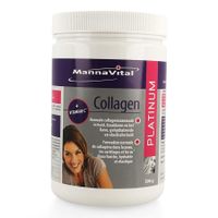 Mannavital Collagen Platinum Voedingssupplement Collageen 306g - thumbnail