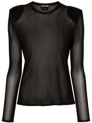TOM FORD t-shirt en jersey - Noir