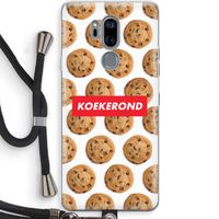 Koekerond: LG G7 Thinq Transparant Hoesje met koord Koekerond: LG G7 Thinq Transparant Hoesje met koord