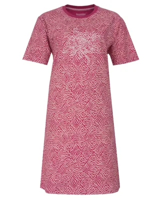 Irresistible dames nachthemd korte mouw - "Roos"