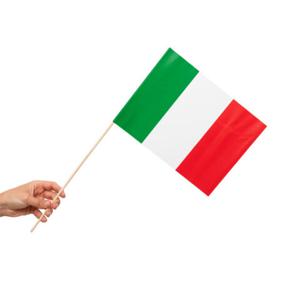 Zwaaivlaggetjes Italië 20x30cm (10st)