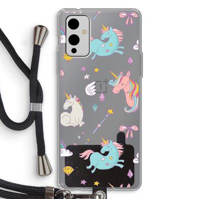 Fantasiewereld: OnePlus 9 Transparant Hoesje met koord