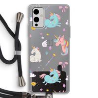 Fantasiewereld: OnePlus 9 Transparant Hoesje met koord