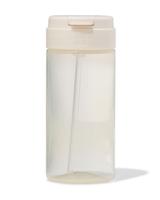 HEMA Schoolbeker met rietje 300ml beige (beige)